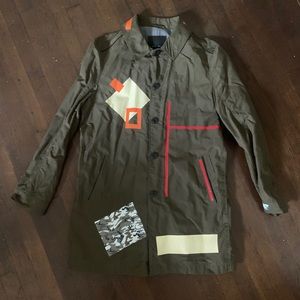 Zara man custom trench coat size large